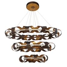 Eurofase Blue US 30082-014 - BANDERIA,LED CHAND,3TIER,BRZ