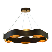 Eurofase Blue US 31384-018 - VAUGHAN,LED CHANDELIER,LRG,BRZ