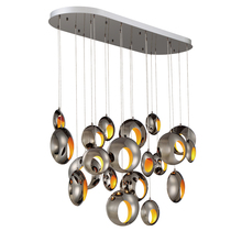 Eurofase Blue US 35912-019 - ARLINGTON,20LT LED CHAND,BK/CH