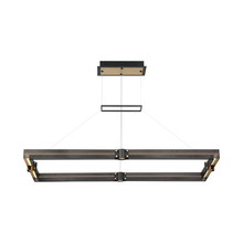 Eurofase Blue US 37060-015 - ADMIRAL,CHANDLR,LED,RECT,M BLK