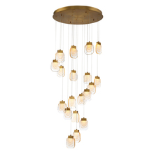 Eurofase Blue US 37192-013 - PAGET,CHAND,LED,19LT,RND,GOLD