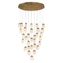 Eurofase Blue US 37193-010 - PAGET,CHAND,LED,31LT,RND,GOLD