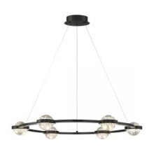 Eurofase Blue US 39308-016 - CIRCOLO, 6LT LED CHAND, BLK