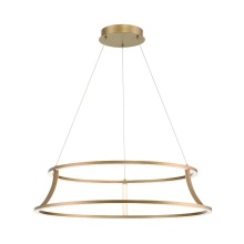 Eurofase Blue US 43886-029 - CADOUX,LG LED CHANDELIER,GLD