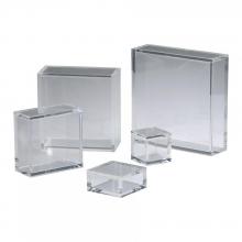 Cyan Designs 01834 - Acrylic Pedestal Clear - 8x8 Sq