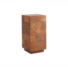 Cyan Designs 11606 - Halma Pedestal Designed by J Kent Martin Natural Sheesham - Small