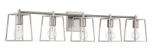 Craftmade 12141BNK5 - Dunn 5 Light Vanity in Brushed Polished Nickel