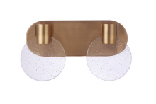 Craftmade 15114SB-LED - 2 Light LED Vanity