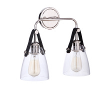 Craftmade 51362-PLN - 2 Light Wall Sconce