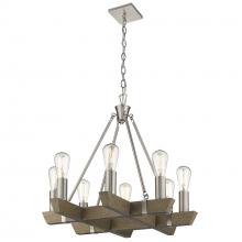 Acclaim Lighting IN11060SN - Finnick 8-Light Satin Nickel Chandelier
