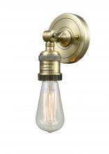 Innovations Lighting 202ADA-AB - Bare Bulb - 1 Light - 5 inch - Antique Brass - Sconce