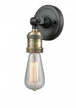 Innovations Lighting 202ADA-BAB - Bare Bulb - 1 Light - 5 inch - Black Antique Brass - Sconce