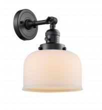 Innovations Lighting 203SW-BK-G71-LED - Bell - 1 Light - 8 inch - Matte Black - Sconce