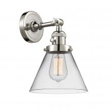 Innovations Lighting 203SW-PN-G42-LED - Cone - 1 Light - 8 inch - Polished Nickel - Sconce