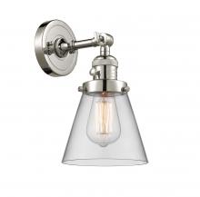 Innovations Lighting 203SW-PN-G62 - Cone - 1 Light - 6 inch - Polished Nickel - Sconce