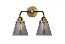 Innovations Lighting 288-2W-BAB-G63 - Cone - 2 Light - 14 inch - Black Antique Brass - Bath Vanity Light