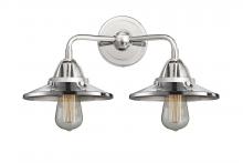 Innovations Lighting 288-2W-PC-M7-PC - Railroad - 2 Light - 16 inch - Polished Chrome - Bath Vanity Light