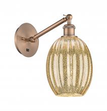 Innovations Lighting 317-1W-AC-G459-6ME - Preston Bulb - 1 Light - 6 inch - Antique Copper - Sconce