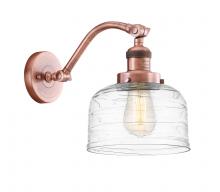 Innovations Lighting 515-1W-AC-G713-LED - Bell - 1 Light - 8 inch - Antique Copper - Adjustable Sconce