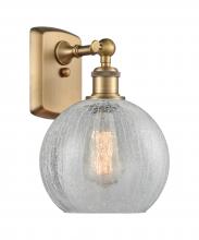 Innovations Lighting 516-1W-BB-G125 - Athens - 1 Light - 8 inch - Brushed Brass - Sconce