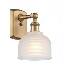 Innovations Lighting 516-1W-BB-G411-LED - Dayton - 1 Light - 6 inch - Brushed Brass - Sconce