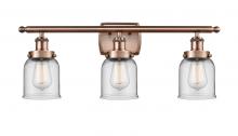 Innovations Lighting 916-3W-AC-G52 - Bell - 3 Light - 26 inch - Antique Copper - Bath Vanity Light