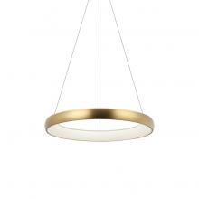 Matteo Lighting C32724BG - D24" "Maverick" Brushed Gold Chandelier