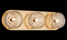Matteo Lighting S01303AGCL - Knobbel Aged Gold Brass Wall Sconce