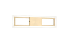 Matteo Lighting S02518AG - Valance Aged Gold Brass Wall Sconce
