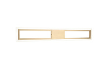 Matteo Lighting S02530AG - Valance Aged Gold Brass Wall Sconce