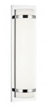 Matteo Lighting S15824CH - Brampton Chrome Wall Sconce