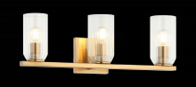Matteo Lighting W34003AG - Westlock Aged Gold Brass Wall Sconce