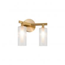 Matteo Lighting W60802AG - Kristof Aged Gold Brass Wall Sconce