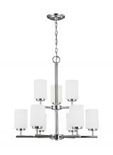 Generation Lighting 31162EN3-05 - Oslo Nine Light Chandelier