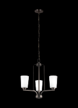 Generation Lighting 3128903EN3-710 - Franport Three Light Chandelier