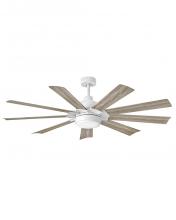 Hinkley 904260FCW-LWD - Turbine 60" LED Smart Fan